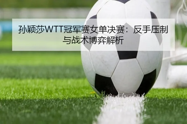 孙颖莎WTT冠军赛女单决赛：反手压制与战术博弈解析